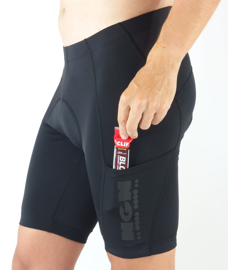 Pocket Bike Shorts in Charcoal – Daub + Design
