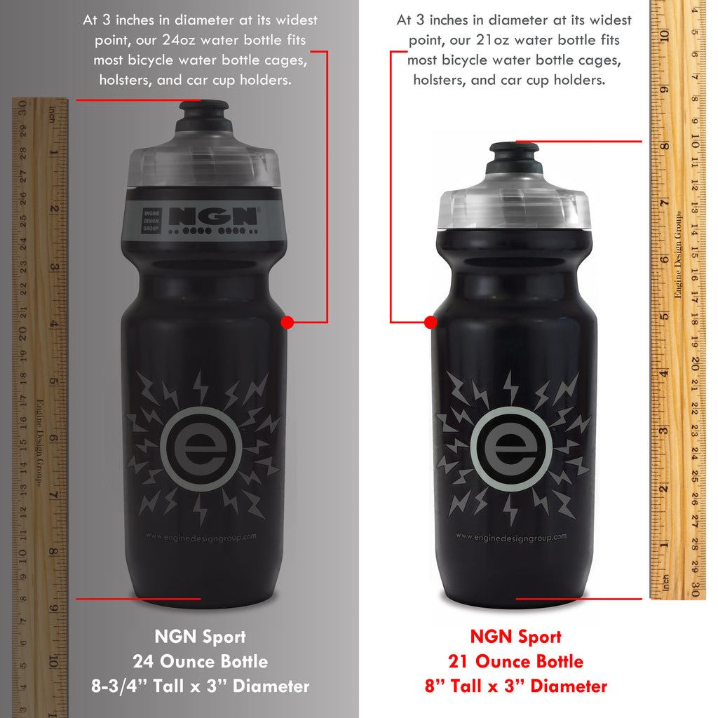 Giant CleanSpring Water Bottle Bicycle water bottle 600ml /750ml Black 2pcs